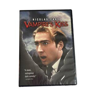 Vampire’s Kiss DVD Nicolas Cage Comedy Thriller Movie Sealed